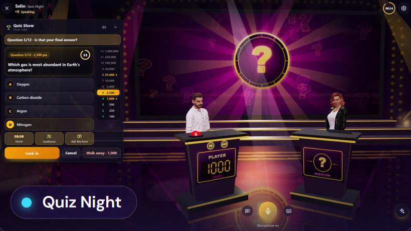 Quiz Night with an AI host